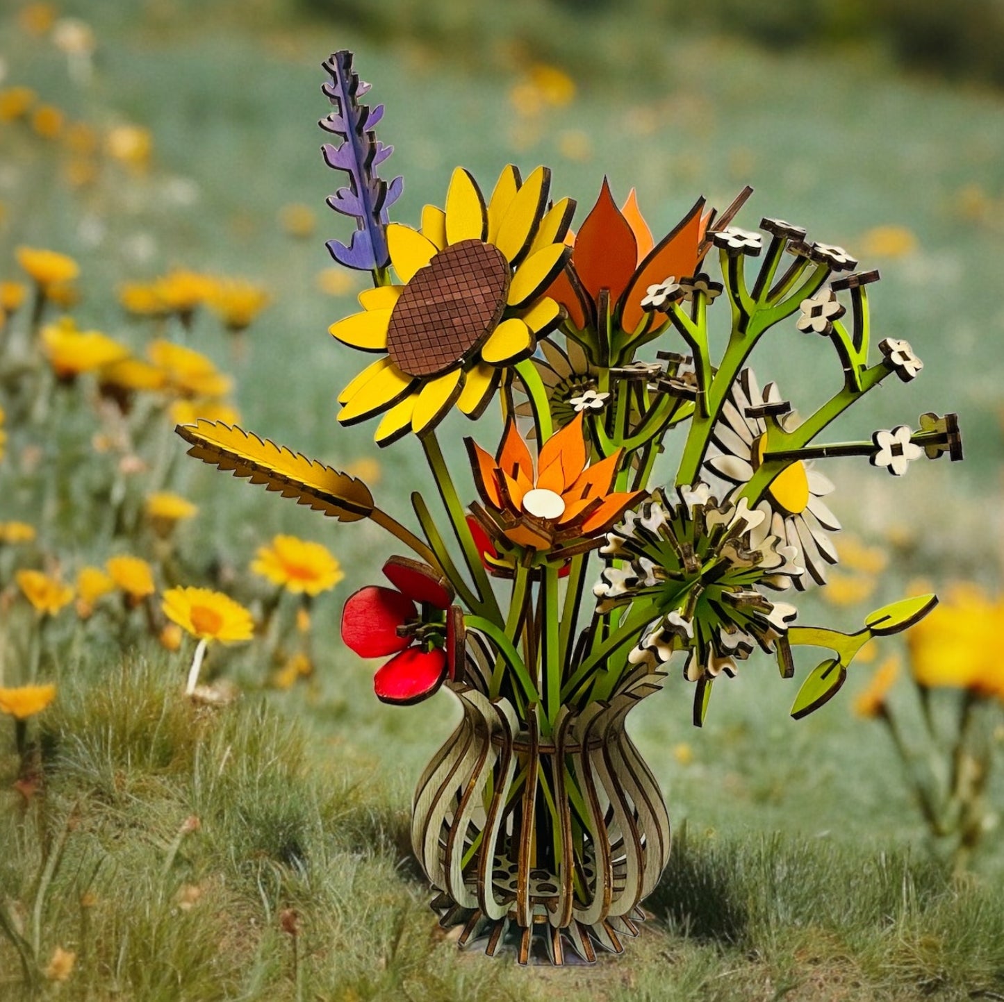 Bouquet Printanier et Estival Botanik Art : Création Florale Durable